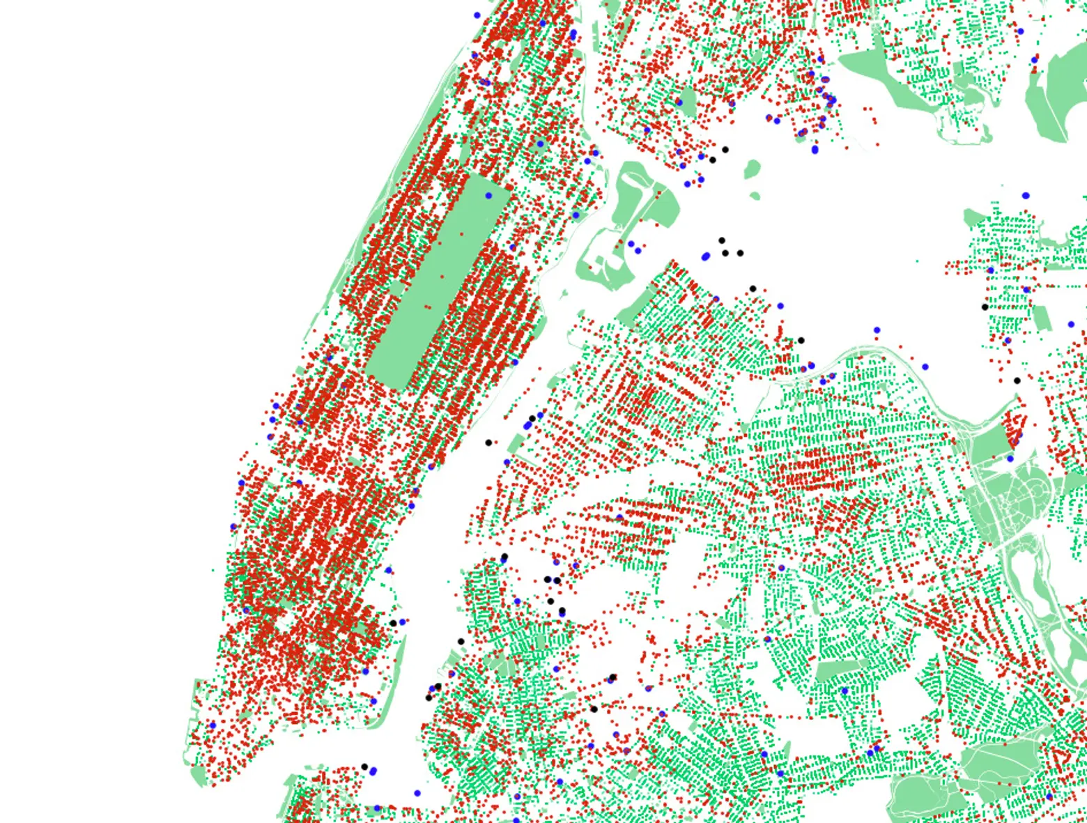 ‘NYC Anthropocene’ Maps Visualize the City’s Oil and Chemical Spills Since 2010