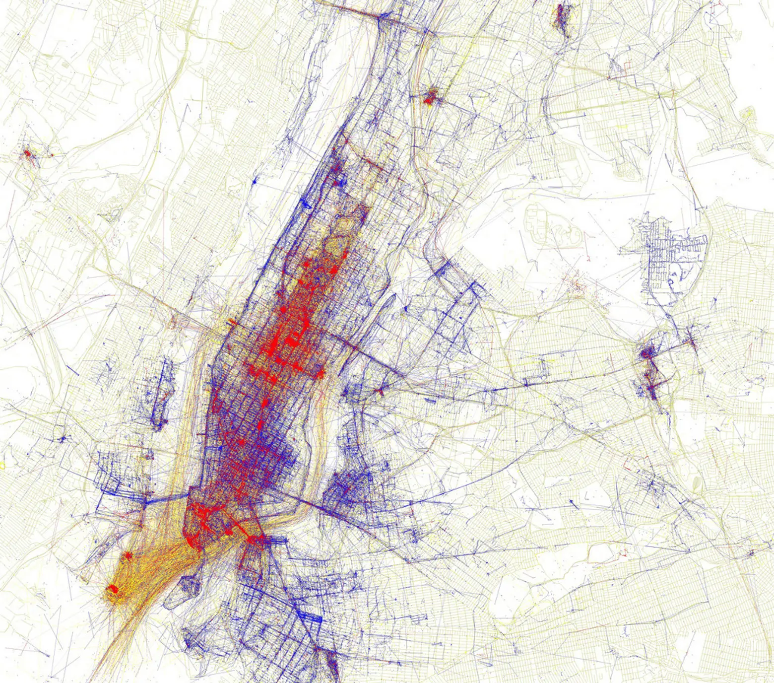 Interactive Map Pinpoints Where in NYC Tourists Flock (and Locals Avoid)