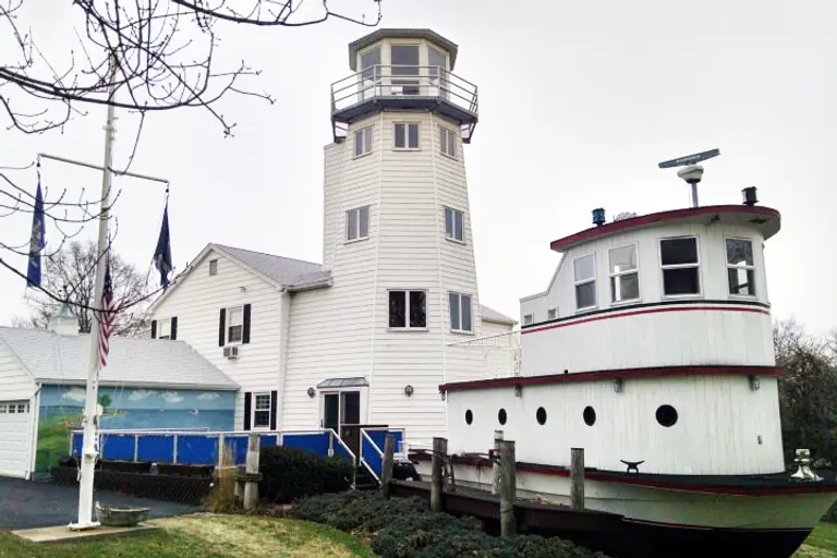 Live in Your Very Own Lighthouse and Tugboat for $425,000