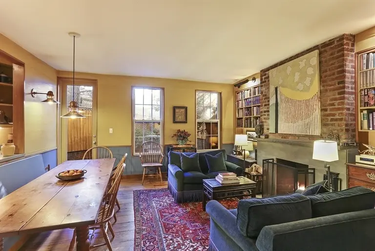 Tucked Away Behind a Landmarked Courtyard Is This Enchanting 1850s West Village Townhouse