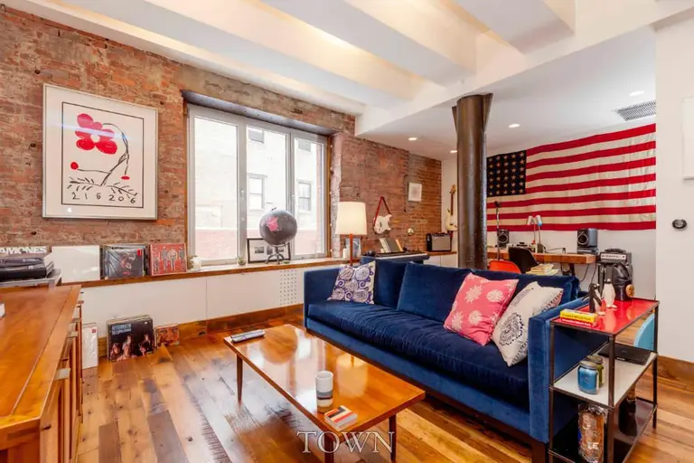 Colorful Chic Furnished Loft in the Ice House Asks $7,500/Month