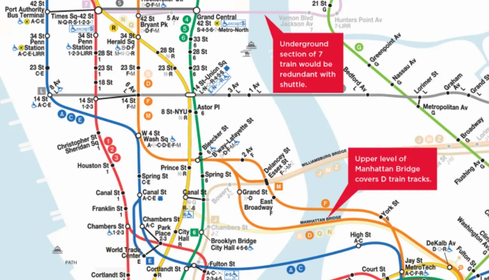 Mapping How the NYC Subway Could Operate in a 40-Inch Snowstorm