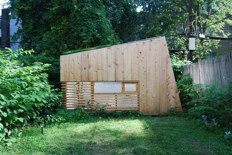 Hunt Architecture’s garden studio offers a tiny backyard retreat in Boerum Hill