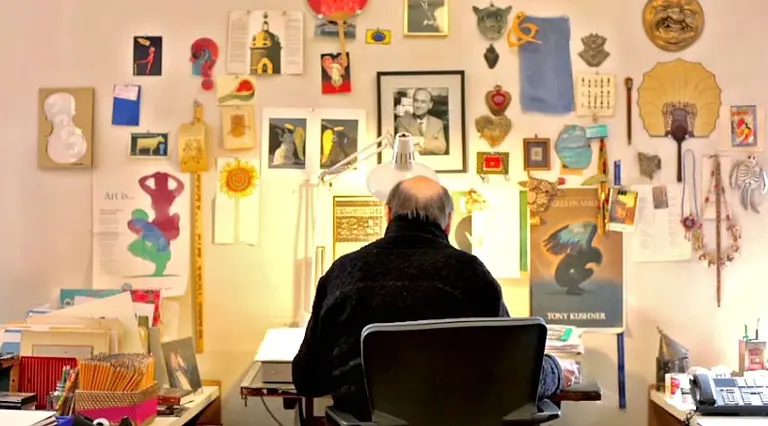 VIDEO: Take a Look Inside Design Legend Milton Glaser’s Colorful Murray Hill Studio