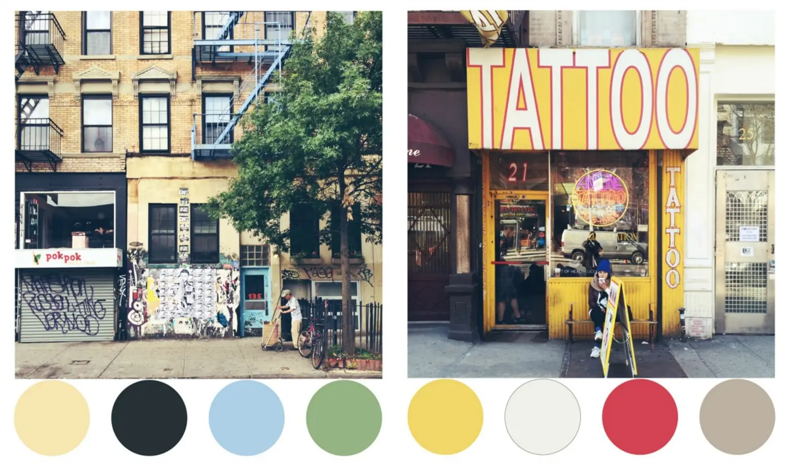 Color Me NYC Turns Urban Streetscapes into Color Palettes