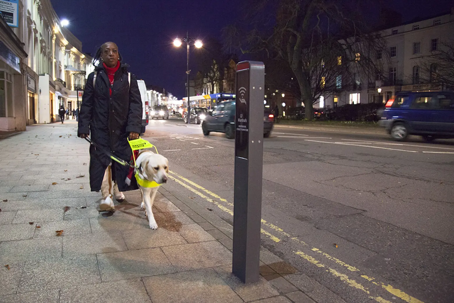 Smart Street Furniture Responds to the Needs of the Blind, Elderly and More