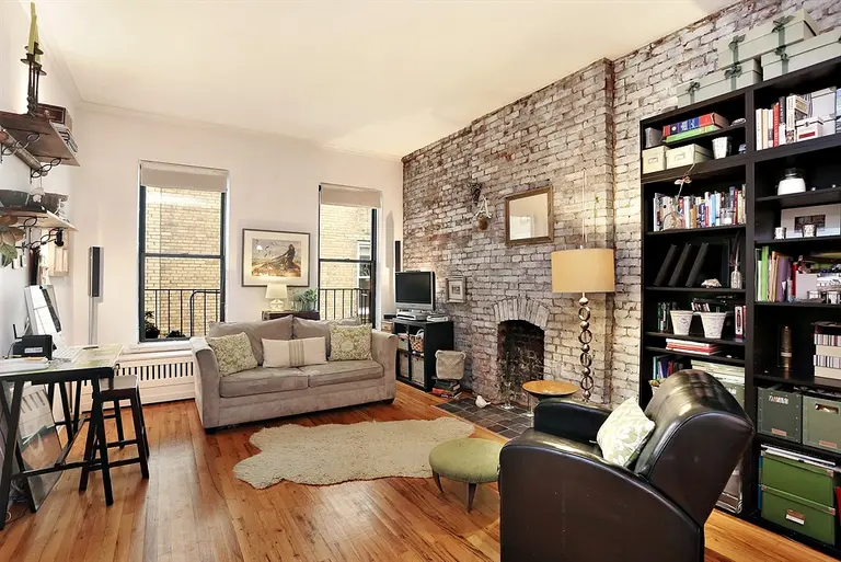 Enjoy 50 Shades of Grey Brick in This Lovely Upper West Side Pad Asking $715K