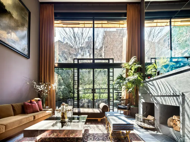 Asking Double Its 2012 Price, Brooding West Village Townhouse Features a Two-Story Wall of Glass