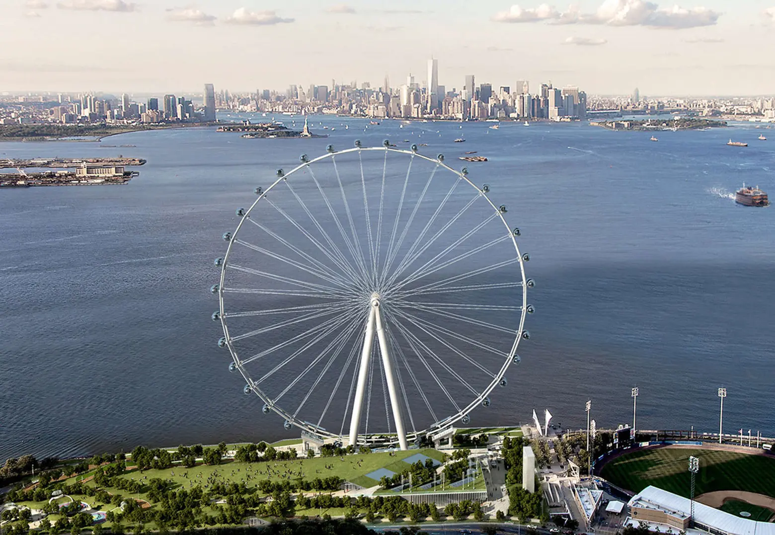 The City Breaks Ground on New York’s 630-Foot Ferris Wheel Tomorrow!