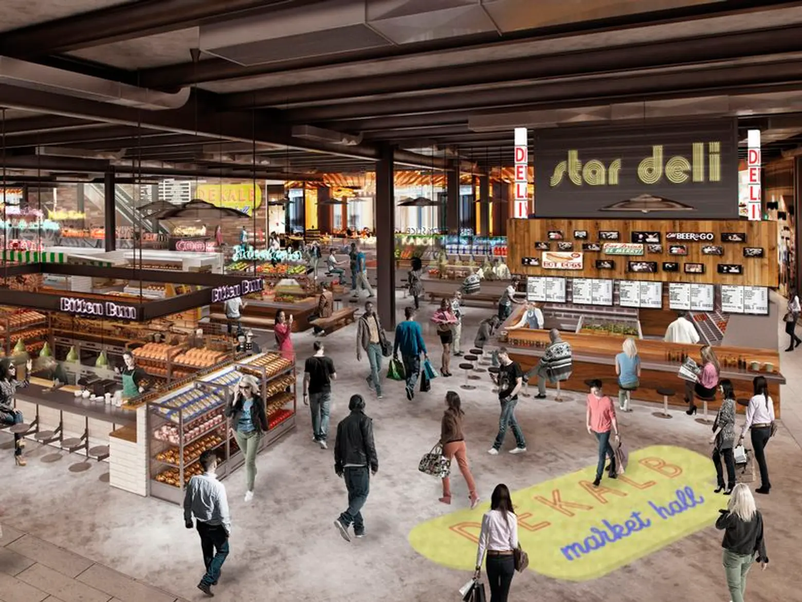 Enormous ‘Authentic and Locally Curated’ Food Hall Coming to Downtown Brooklyn