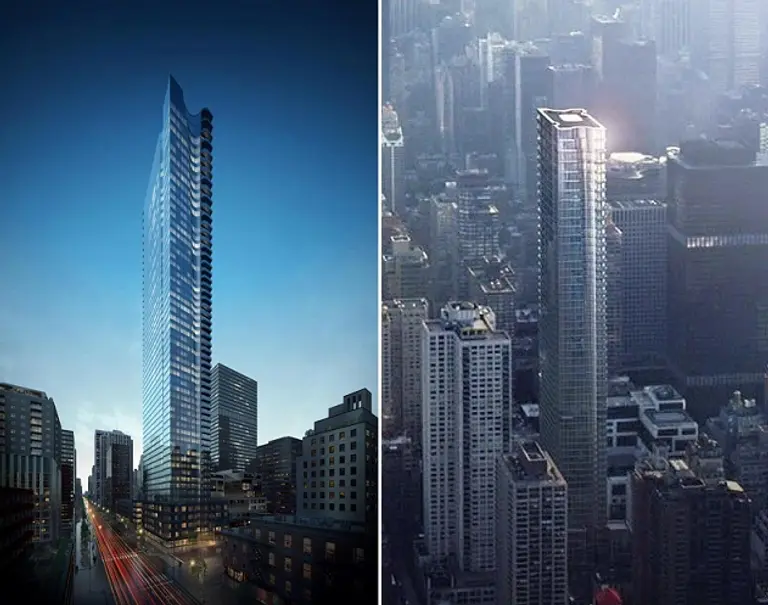 Construction Update: SOM’s 252 East 57th Street Getting Its Glass Skin