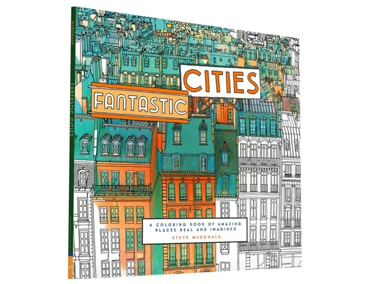 This Architectural Coloring Book Is Made for Adults