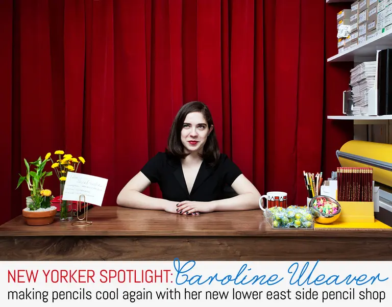 New Yorker Spotlight: Caroline Weaver Is Making Pencils Cool Again with Her New LES Pencil Shop