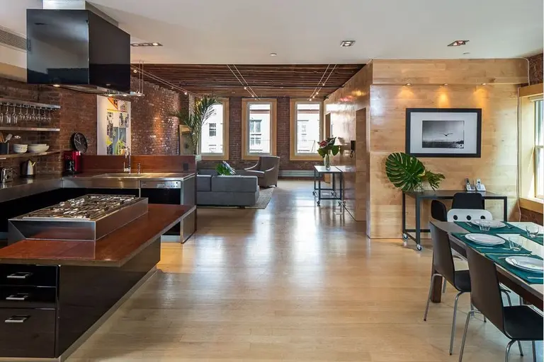 Exposed Brick Abounds in This Full Floor Soho Loft Renting for $10K/Month