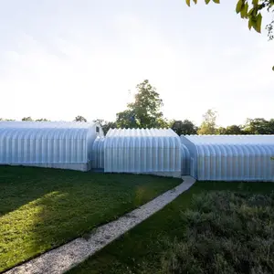 Ai Weiwei, HHF Architects, Artfarm, rural art gallery, PVC foil insulation, Chinese contemporary art, agricultural buildings, galvanized iron sheets