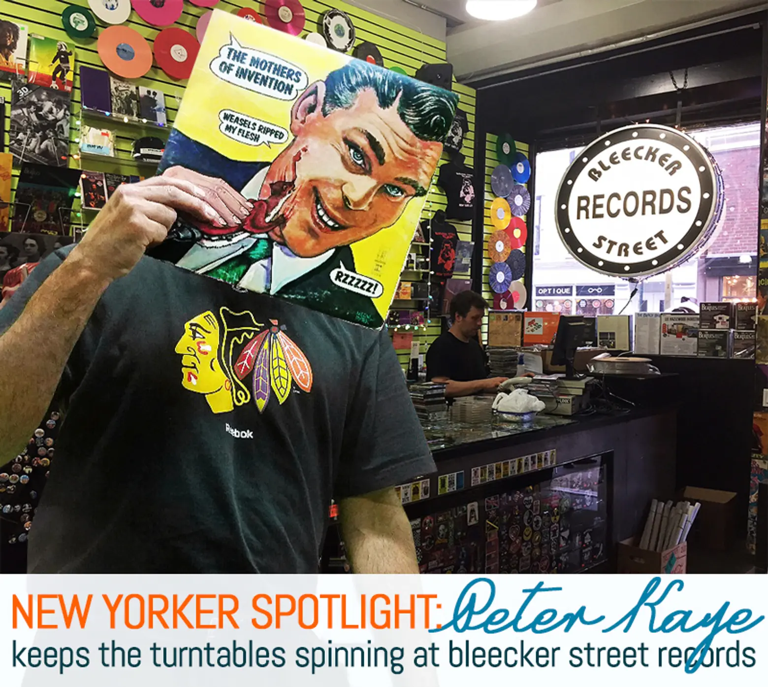 New Yorker Spotlight: Peter Kaye Keeps the Turntables Spinning at Bleecker Street Records