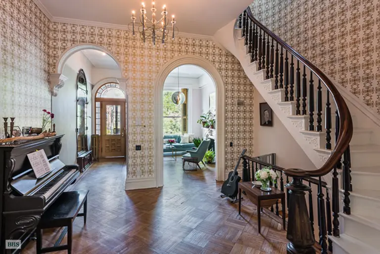 Italianate Brownstone with Lavish Details Asks $4 Million in Clinton Hill