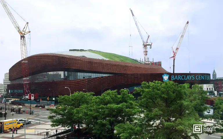 VIDEO: Go Atop the Barclays Center’s Under-Construction Green Roof