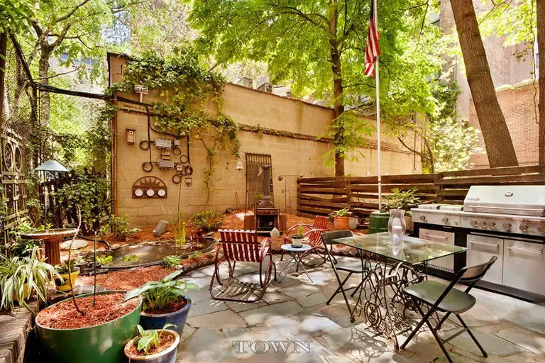Cozy Gramercy Park Co-Op Comes with Its Own Private Garden and Koi Pond