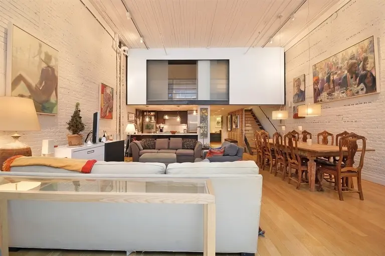 Classic Soho Loft Features Two Art Studios and a Unique Lofted Bedroom