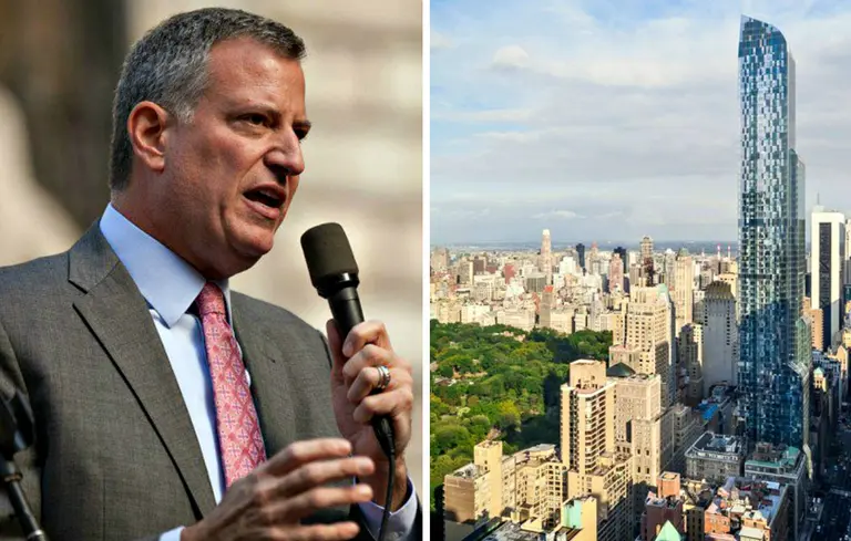 To Increase Affordability, Mayor de Blasio Wants to End 421-a for Condos and Up the Mansion Tax