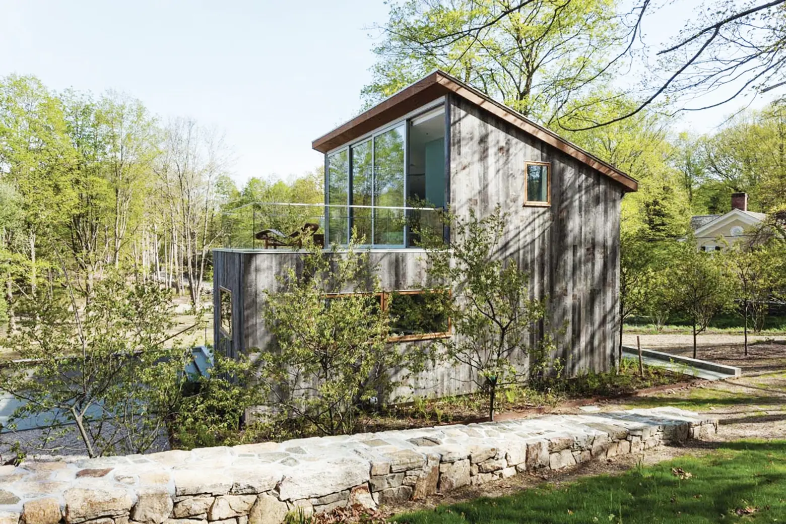 Architect Sharon Davis Builds Herself an Eco-Retreat Next to an Historic Upstate Road