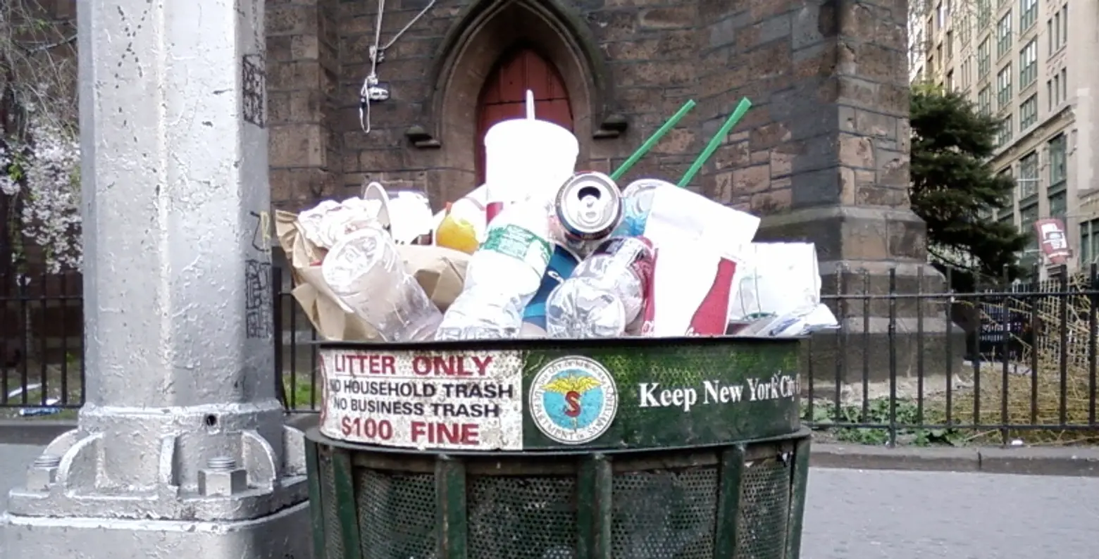 at least the trash is chic