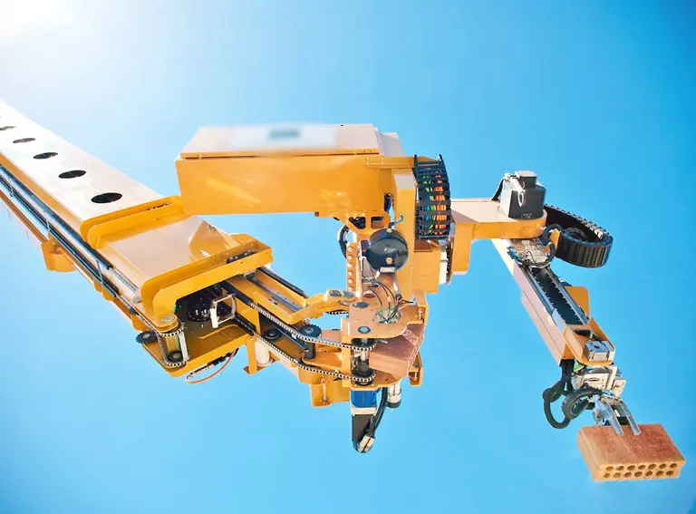 Hadrian Bricklaying Robot Can Construct a House in Just Two Days