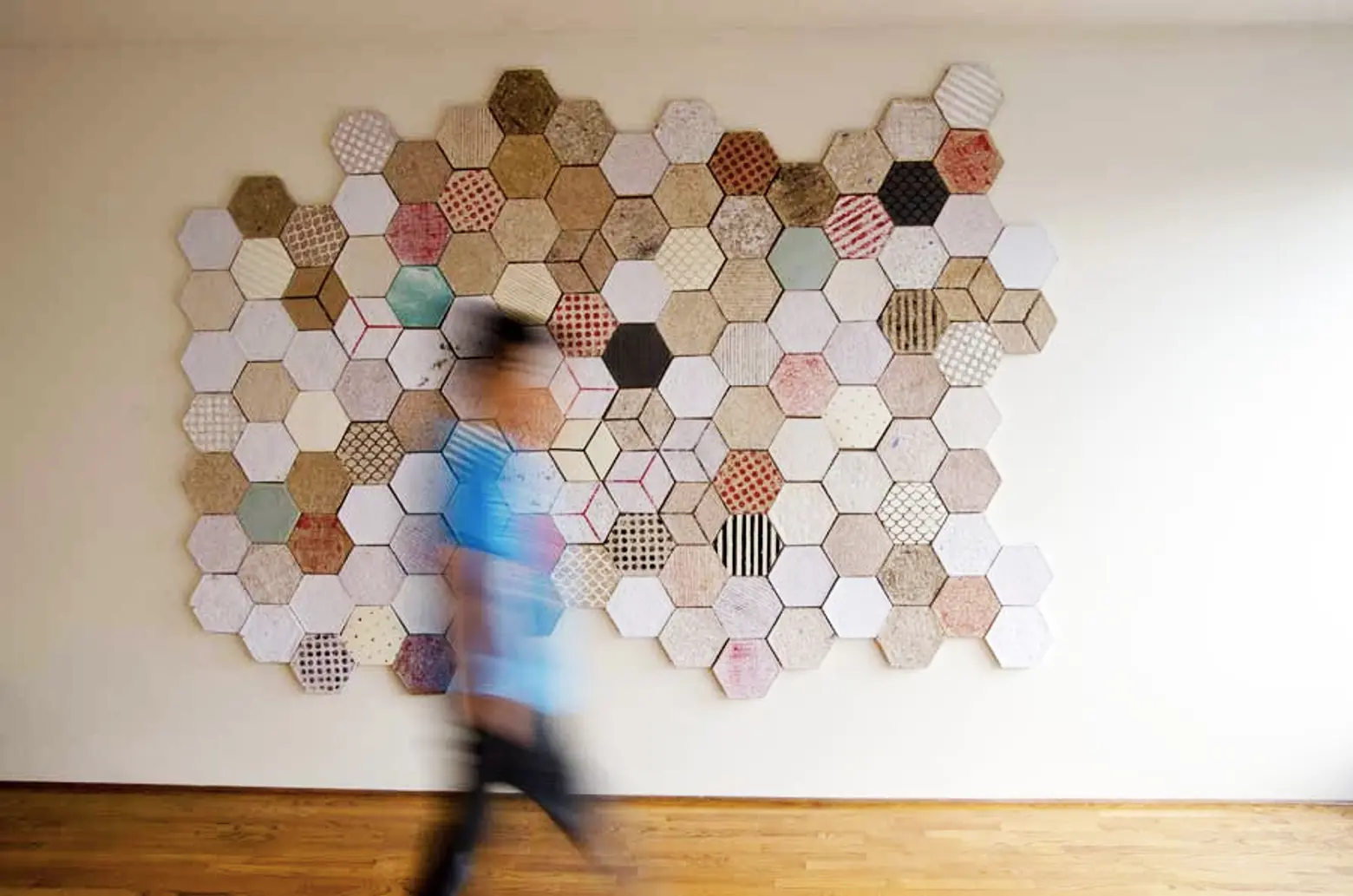 Wallpapering: Decorate Your Space with These Quirky Paper Tiles by Dear Human