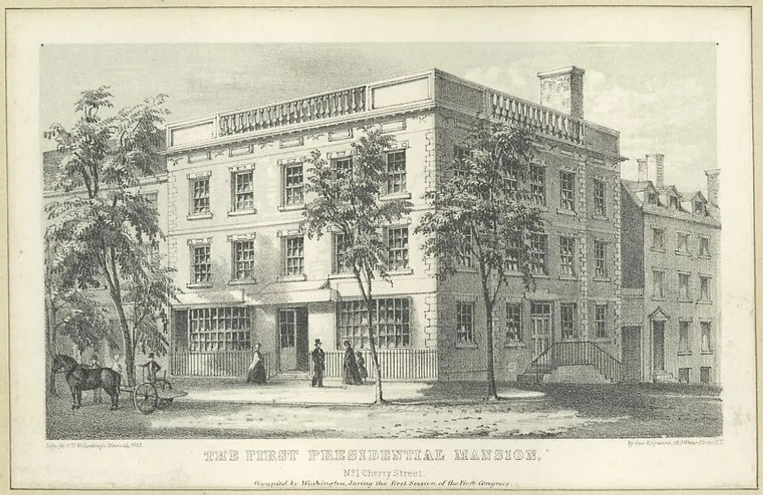 Samuel Osgood House, George Washington house NYC, presidential mansion