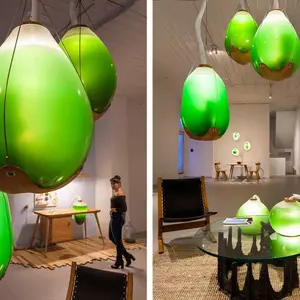 Jacob Douenias & Ethan Frier, Living Things, Photosynthetic furniture, the Mattress Factory Museum of Contemporary Art in Pittsburgh, spirulina furniture, spirulina lamps