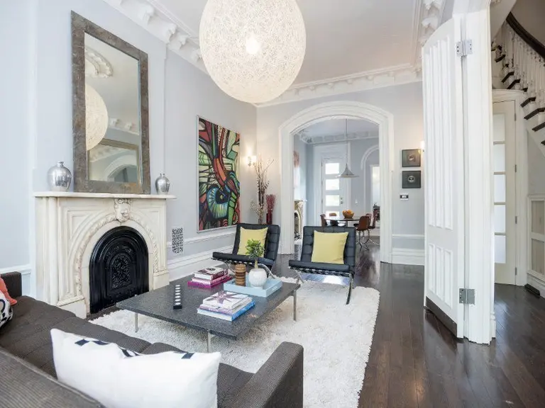 Historic Interior Pairs with Contemporary Touches at This $2.75M Bed-Stuy Brownstone