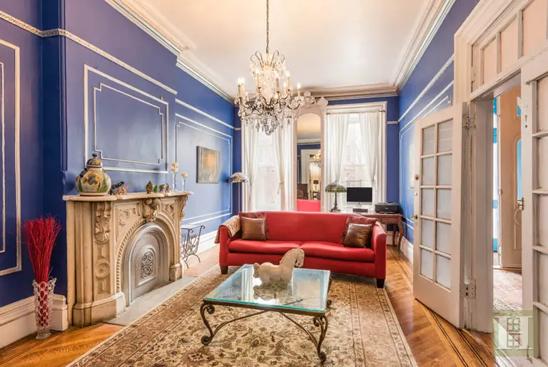 This Historic $2.1 Million Bed-Stuy Townhouse Comes with a Koi Pond