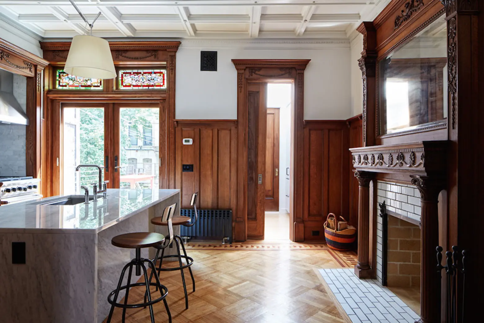 Historic Grandeur and an Architect’s Eye for Modern Design Meet in This Prospect Heights Townhouse