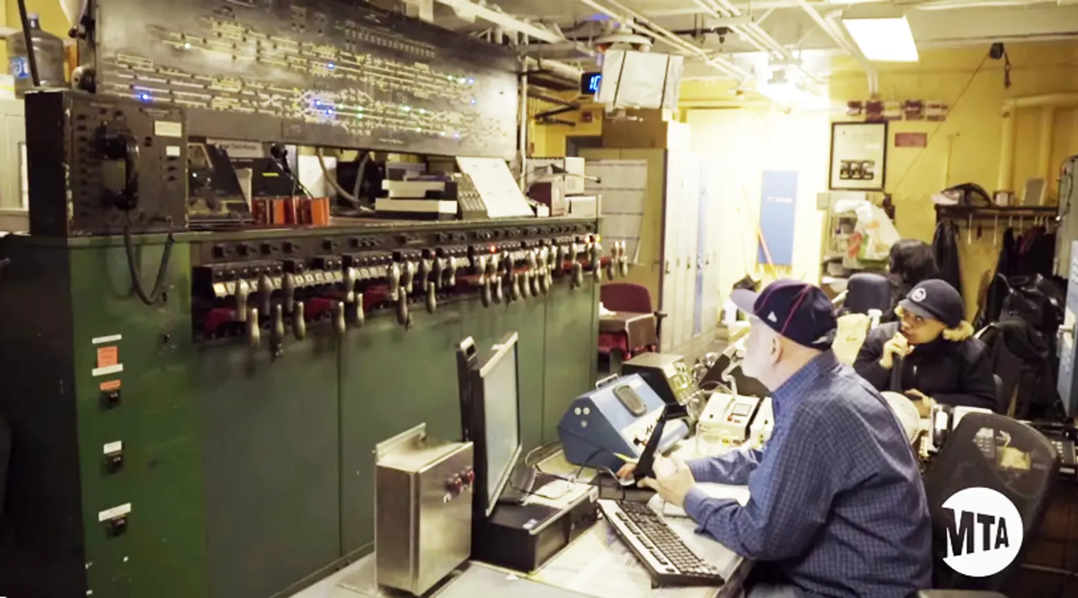 VIDEO: Go Behind the Super Antiquated Switchboard of Today’s NYC Subway