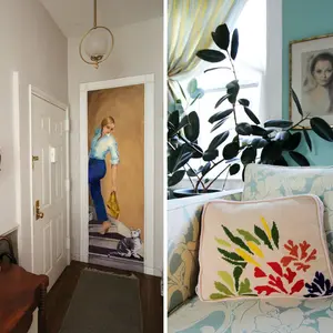 Classic Greenwich Village apartment, homes of interior designers, NYC apartment tours