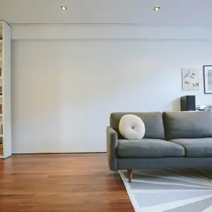 raad studio, living room, noho duplex, renovation
