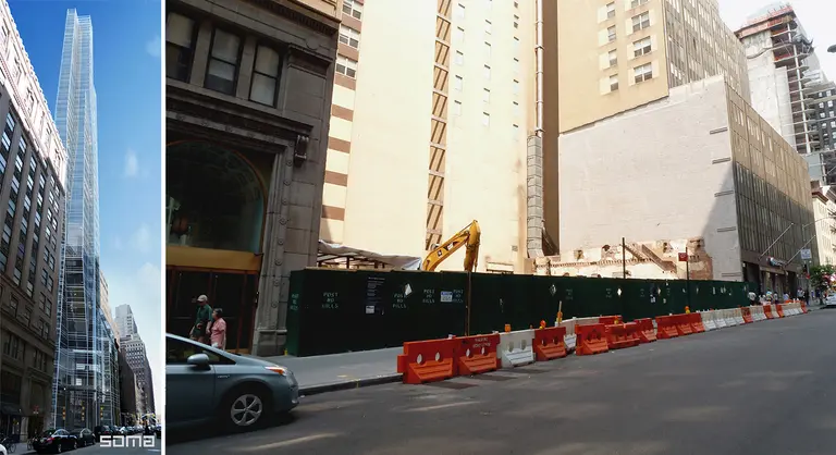 Tribeca’s 45 Park Place Site Cleared to Make Way for Slender 660-Foot Skyscraper