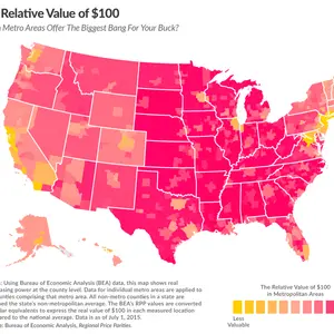 what money is worth in different cities, tax foundation