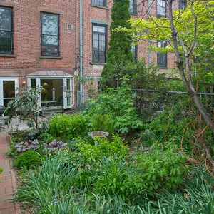 121 Lincoln Place, park slope, garden, brownstone