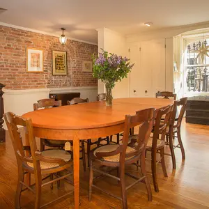 121 Lincoln Place, brownstone, park slope, dining room