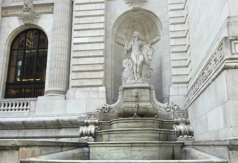 NYPL Fountains Are Back in Action; How Often Does Your Subway Station Get Cleaned?