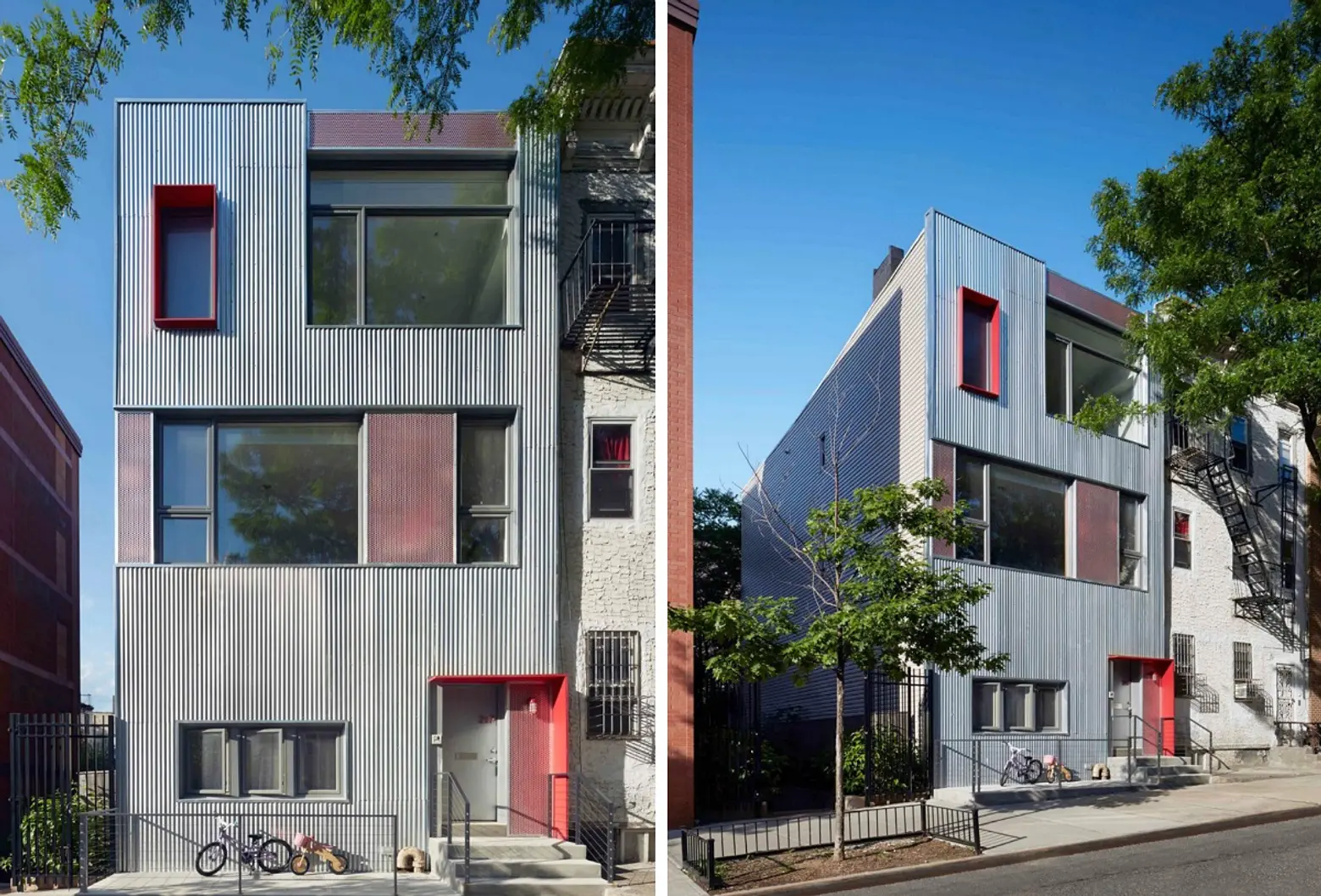 Park Slope Townhouse by Etelamaki Architecture Uses a Nondescript Facade to Stand Out