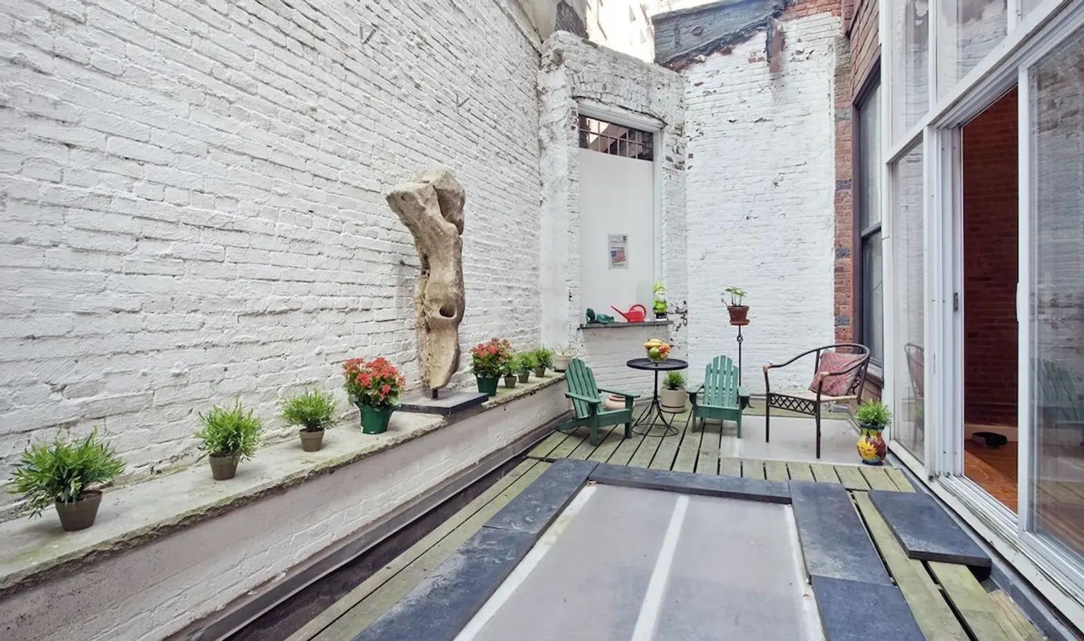 $4M Live/Work Tribeca Loft Offers Endless Options and an Artsy Outdoor Space