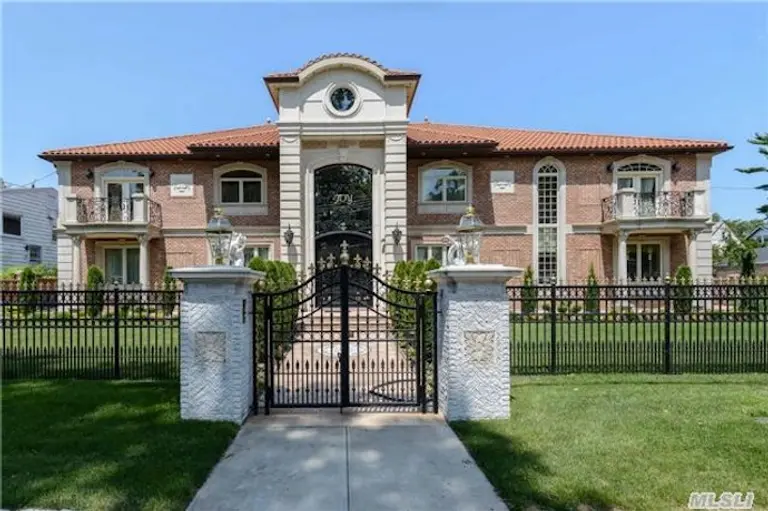 A Price Cut for a Gated Mansion in Jamaica Estates, Queens