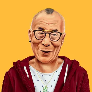 amit shimoni, dalai lama hipster