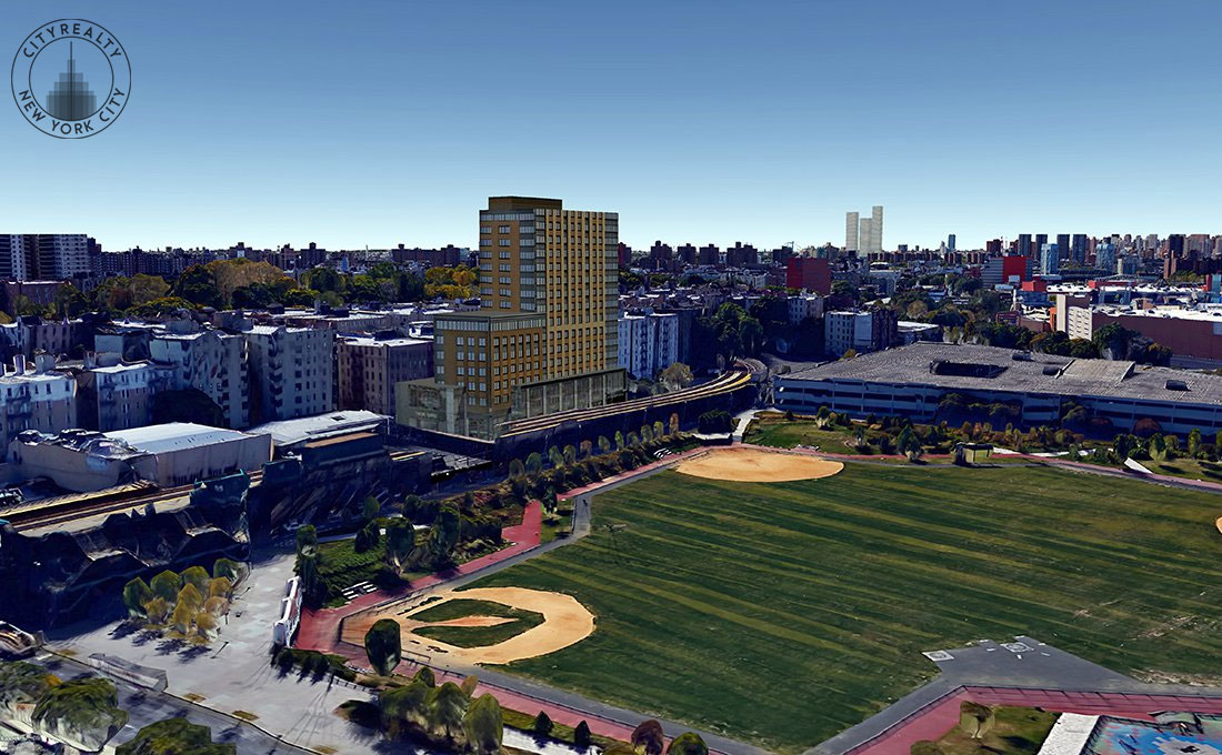 161st Street – Yankee Stadium Subway Station (Jerome Avenue Line) (The  Bronx, 1917)