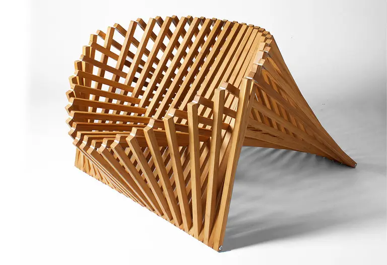 Space-Saving Chair Pops Up From a Single Sheet of Bamboo