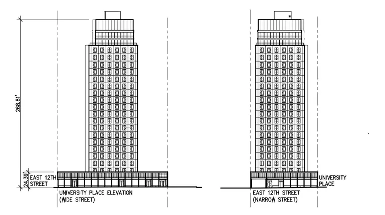 First Look at 23-Story Condominium Replacing Greenwich Village’s Bowlmor Lanes