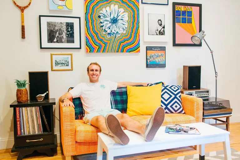 My 350sqft: A Modern Bachelor Opens Up His Creative and Clever Brooklyn Heights Studio